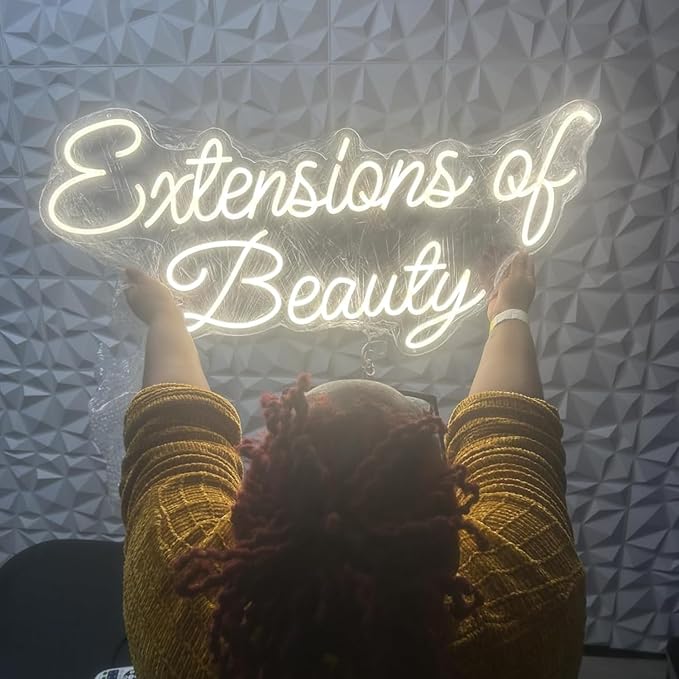 Custom Neon Sign Wedding Last Name, Plug/Battery Operated Neon Light Sign Customizable for Backdrop Reception, Personalized Lighted LED Signs for Business, Kids Room Bedroom Wall Decor 2026 Xmas Gift