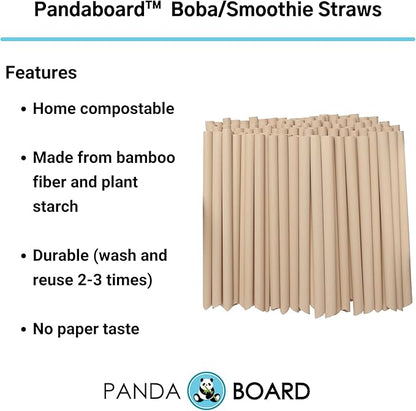 Bamboo Straws (12 mm Unwrapped Case)
