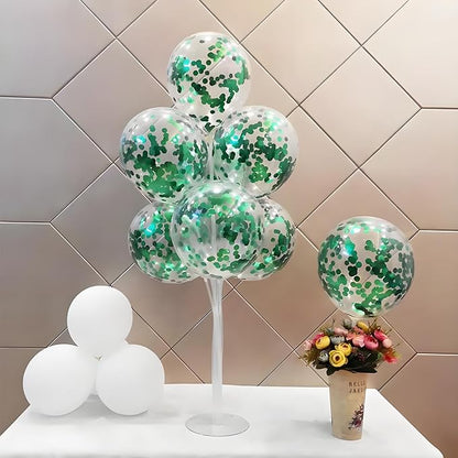 Green Metallic Foil Confetti 8000 Pcs Shiny Round Table Confetti for Fill Balloon Wedding Graduation Party Decorations,60g of pack