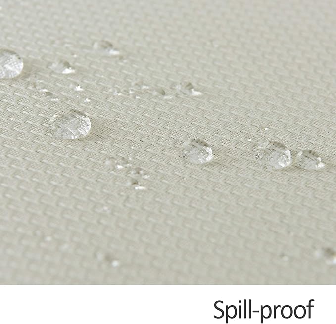 maxmill 2 Pack 60 x 84 Inch Ivory Textured Rectangle Tablecloth Water Resistant Wrinkle Free Spill-Proof, Soft Jacquard Table Cloth for Banquet Parties Event Holiday Dinner, Indoor and Outdoor Use