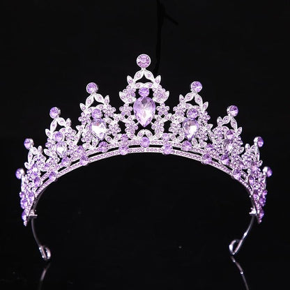 Kamirola - Queen Crown and Tiaras Princess Crown for Women and Girls Crystal Headbands for Bridal, Princess for Wedding and Party（01）