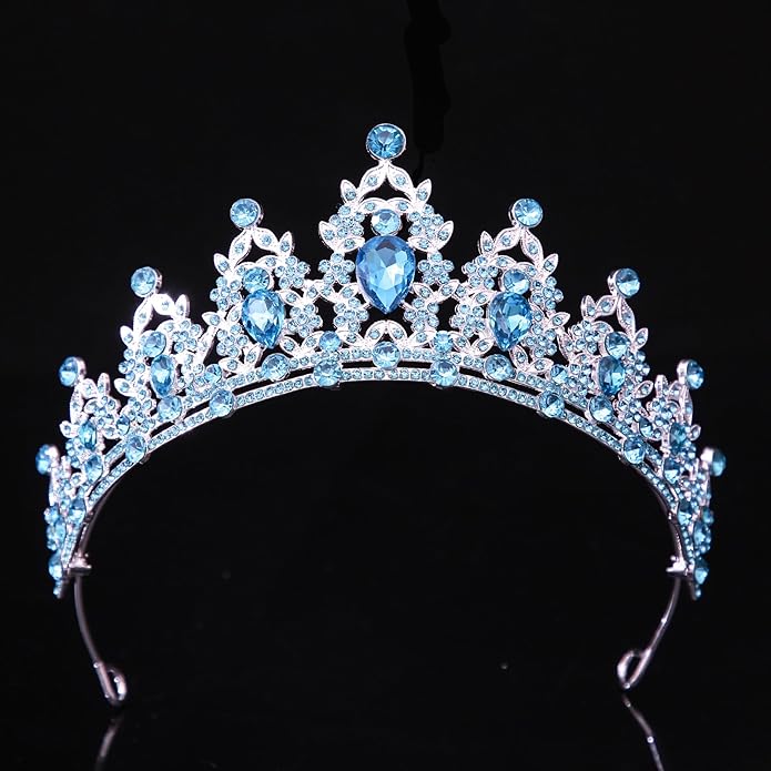 Kamirola - Queen Crown and Tiaras Princess Crown for Women and Girls Crystal Headbands for Bridal, Princess for Wedding and Party（01）