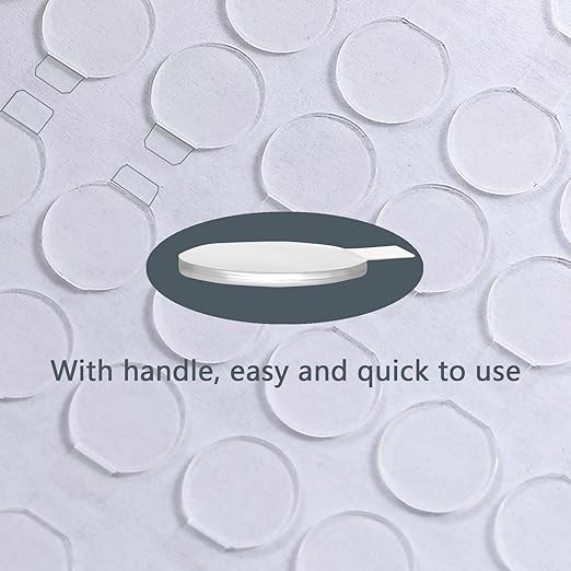 Adhesive Stick dots Two-Sided Sided Mounting Putty Stick Tack for Wall Hanging Crafts Balloons Festival Party Decorations,Clean Removable(0.6"*0.6"-480)