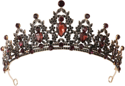Kamirola - Queen Crown and Tiaras Princess Crown for Women and Girls Crystal Headbands for Bridal, Princess for Wedding and Party（01）