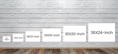 Dem Canvas Personalized Canvas Prints, Custom Photo And Name, Anniversary Valentine Gift For Wedding Marriage Prayer Canvas, Engagement Gift (30x20)