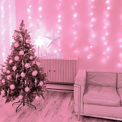 4Pack 80FT 240LED Fairy Lights Battery Operated with Remote & Timer | 8 Modes Twinkle String Lights Battery Powered Indoor Outdoor Waterproof for Bedroom Wedding Classroom Christmas Décor