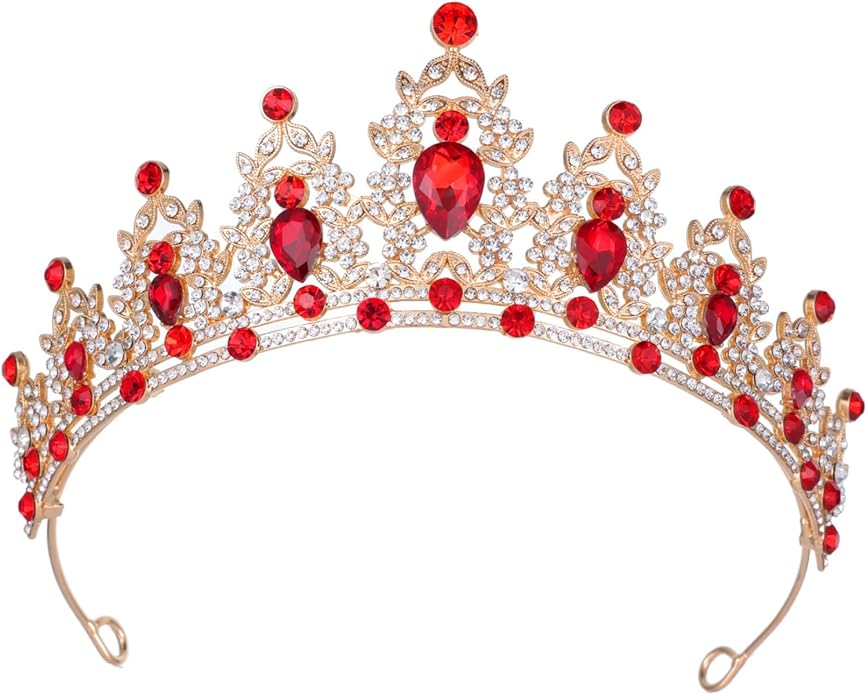 Kamirola - Queen Crown and Tiaras Princess Crown for Women and Girls Crystal Headbands for Bridal, Princess for Wedding and Party（01）