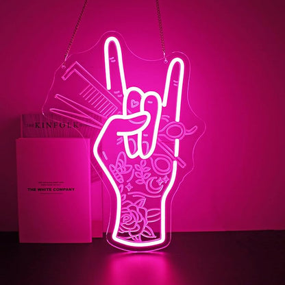 Neon Sign, Hair Salon Neon Signs for Wall Decor Neon Pink LED Signs 3D Engrave Salon Neon Light Up Signs Home Decor for Business Bedroom Club Party Bars Shop USB Operated