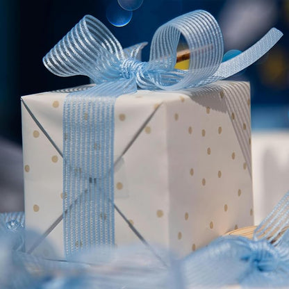 2 LB Blue Crinkle Cut Paper Shred Filler for Gift Baskets Easter Egg Grass Party Favors Stuffing