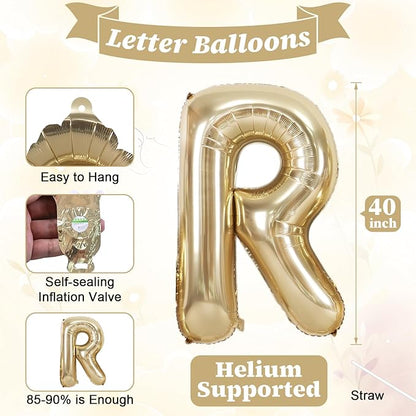 40inch Champagne Gold BRIDE Letter Balloons, Giant Light Gold Bride Foil Helium Balloon Banner with Heart Balloon for Bride to Be Wedding Engagement Bridal Shower Gold Bachelorette Party Decoration