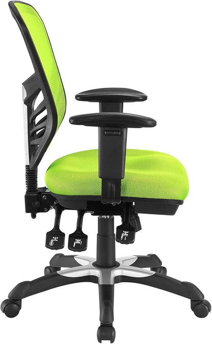 Modway Articulate Ergonomic Mesh Office Chair in Green