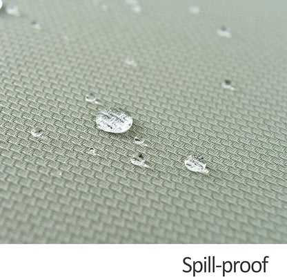 maxmill Rectangle Textured Tablecloth Waterproof Spillproof Wrinkle Free Table Cloth, Kitchen Dining Tabletop Decoration, Fabric Table Cover for Outdoor and Indoor Use, 52 x 70 Inch, Sage Green
