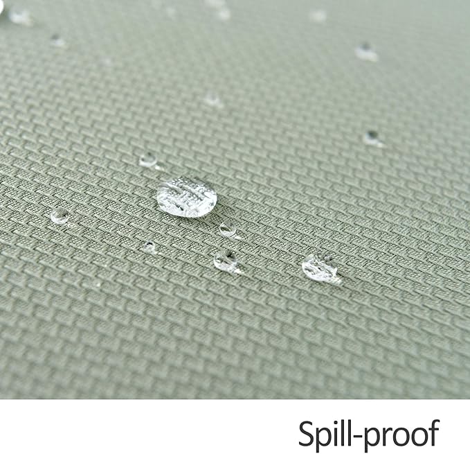 maxmill Textured Rectangle Tablecloth Water Resistant Wrinkle Free Spill-Proof, Soft Jacquard Table Cloth for Banquet Parties Event Holiday Dinner, Indoor and Outdoor Use, 60 x 84 Inch, Sage Green