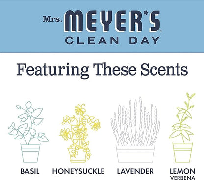 Mrs. MEYER'S All-Purpose Cleaner Spray, Bluebell, 16 fl. oz. (Pack of 6)