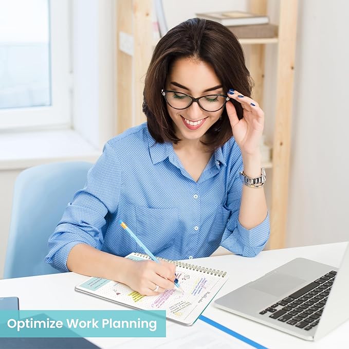 Monthly Planner 2026-2027, 2 Year Months Calendar Planner 2026-2027, Runs from January 2026 - Decembe 2027, 7" x 10", 24 Months, Perfect for School Office Home Planning - Aquamarine