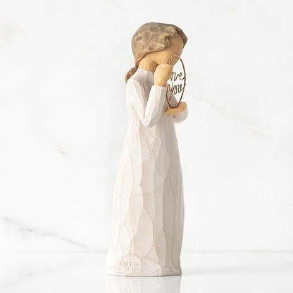Willow Tree Love You, Just a Little Reminder, A Thoughtful Gesture to Spouses, Parents, Family Members and Friends, Sculpted Hand-Painted Figure