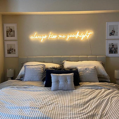 Custom Neon Signs, Neon Sign Customizable for Wall Decor, Personalized Neon Sign for Wedding Birthday Party Gift Bedroom Man Cave Bar Store Business Shop Name Logo Sign