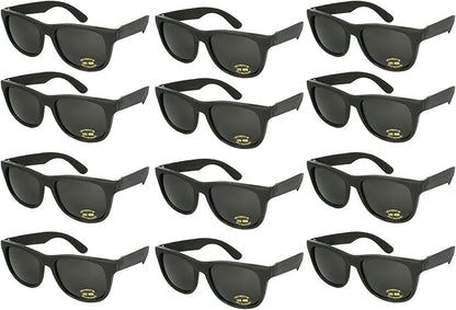 EDGEIWEAR 80s Neon Party Sunglasses for Adult Party Favors with CPSIA certified-Lead(Pb) Content Free