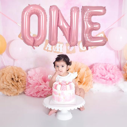 Pastel Pink D Letter Balloon, 40 Inch Giant Light Pink Mylar Foil Letter D for Girls, Self Inflating D Birthday Balloon for Girl Baby Shower Women Anniversary Princess Party Decorations Supplies