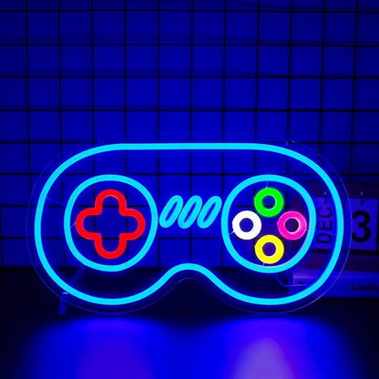 Game Neon Sign, Neon Signs for Wall Decor Neon LED Signs Gaming Room Neon Light Up Signs Home Decor for Bedroom Club Party Bar Shop USB Operated