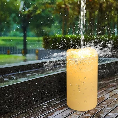 96 Packs Flameless Led Candles, Battery Candles,Simulate Flame,Waterproof Outdoor Indoor Candles -Key Remotes and Cycling 24 Hours Timer for Wedding,Halloween,