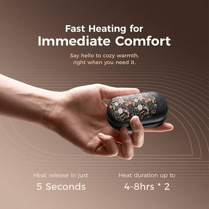 OCOOPA Magnetic Hand Warmers Rechargeable 2 Pack, UL Safety Heat 100-126°F, 3-Settings, Pocket-Sized, Max. 8 Hrs Long Lasting,Great for Raynauds, Golf, Hunting, Camping, Gifts for Men Women, UT3 Lite