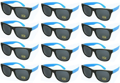 EDGEIWEAR 80s Neon Party Sunglasses for Adult Party Favors with CPSIA certified-Lead(Pb) Content Free