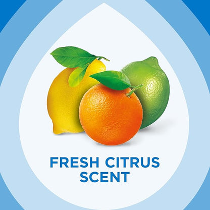 Pledge Antibacterial Multisurface Cleaner Spray, Wood Furniture, Stainless Steel, and Electronics Cleaner, Sanitizes as Cleans, Remove Dust and Messes - Fresh Citrus Scent, 9.7oz