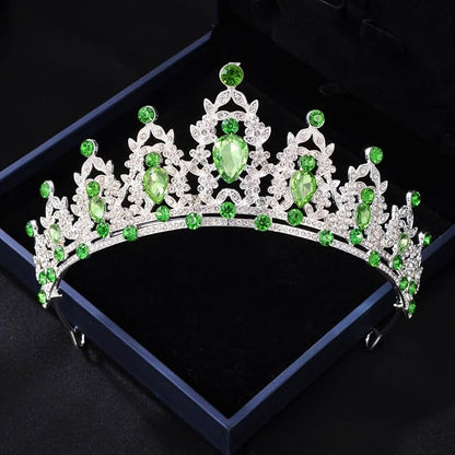 Kamirola - Queen Crown and Tiaras Princess Crown for Women and Girls Crystal Headbands for Bridal, Princess for Wedding and Party（01）