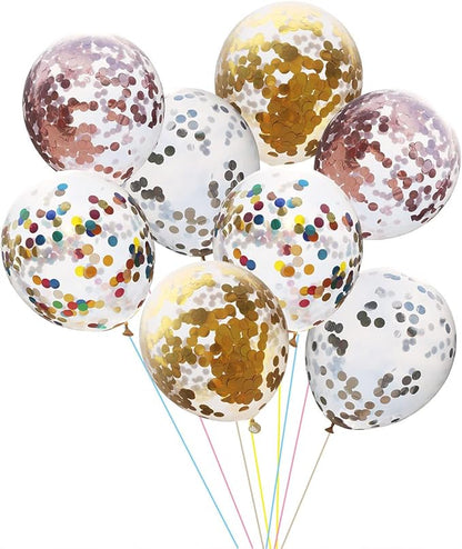 Orange Table Confetti 0.59 inch Metallic Foil Confetti for Wedding Birthday Party Confetti Decoration (2.12 oz /1 pack)
