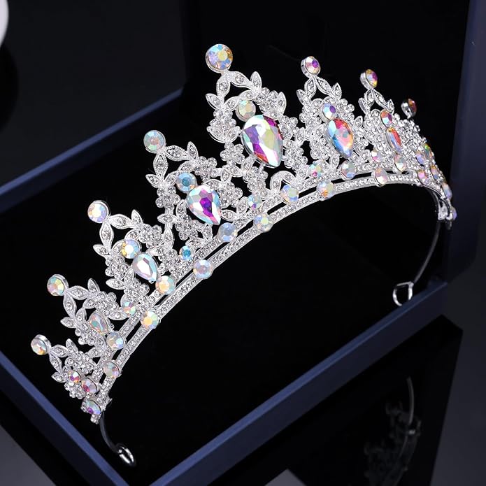Kamirola - Queen Crown and Tiaras Princess Crown for Women and Girls Crystal Headbands for Bridal, Princess for Wedding and Party（01）