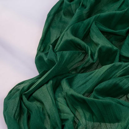 Emerald Green Cheesecloth Table Runner 12 Pack Christmas Green Table Runners Boho Gauze 120 Inches Cheese Cloth Table Decor for Xmas Holiday Season Parties Wedding Bridal Baby Shower