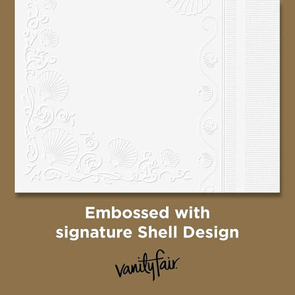 Vanity Fair Entertain Paper Napkins, 40 Count (Pack of 8), Disposable Napkins Made For Entertaining And Events