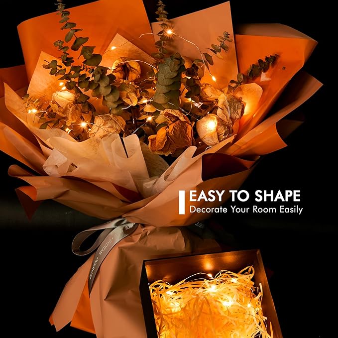 12 Pack Fairy Lights Battery Operated String Lights，7FT 20LED Waterproof Silver Wire Christmas Light Outdoor,Firefly Mini Light for Bedroom Party Birthday Wedding Indoor Decorations Home Decor