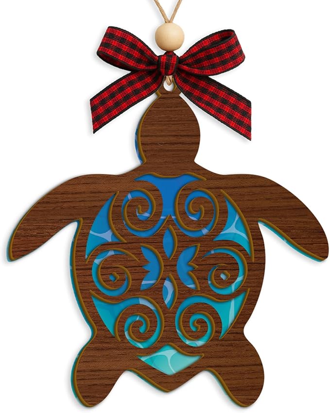 Baby Coming Soon 2026, Baby Announcement Christmas Ornament for New Parents, Expecting Couple, Promoted to Grandparents Gift, Baby Reveal Keepsake Decor (Turtle Gifts)