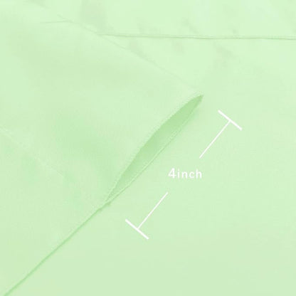 Hiasan 10ftx10ft Light Sage Backdrop Curtains for Parties, Polyester Photography Backdrop Drapes for Family Gatherings, Wedding Decorations