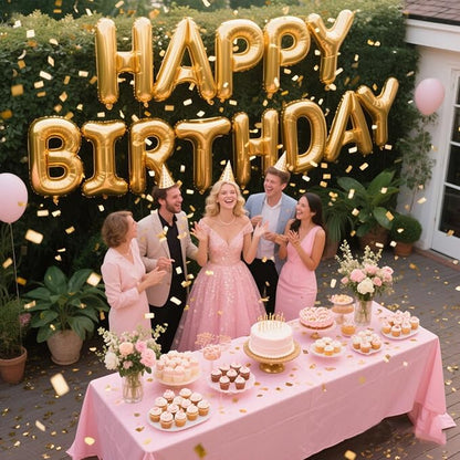 5-Pack Gold Confetti Poppers, 12-Inch Recyclable Confetti Cannons for Weddings, Birthdays, Graduations, and Festive Gatherings.