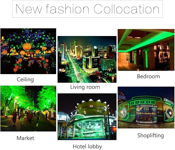5050 RGB LED Strip Lights AC 110V Home Decoration Multi-Colors/Dimmable/Multi-Modes/Waterproof/Flexible LED Rope Light with Remote (32.8ft/10m)