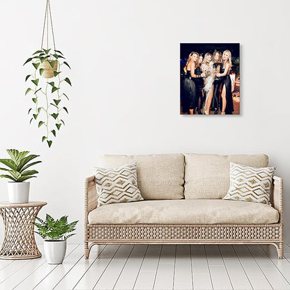 DBLAKI Personalized Custom Canvas Prints - Custom Framed Canvas Prints With Your Photos,Printed Photo To Canvas Wall Art Ideal for Home Decor Gifts Keepsakes 20" x24"