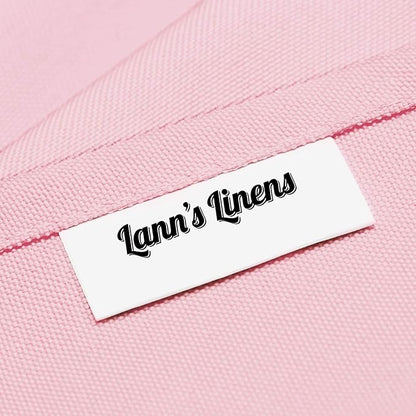 Lann's Linens - 10 Premium 120" Round Tablecloths for Wedding/Banquet/Restaurant - Polyester Fabric Table Cloths - Pink