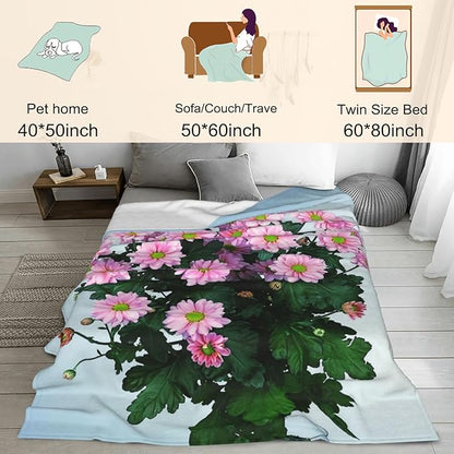 Vintage Book Blanket, Retro Autumn Leaf Blankts, Gifts for Adults Kids and Reading Lovers, Home Dorm Cabin Pet Area Picnic and Travel Decor, Soft Cozy Lightweight Flannel Throw,50"x60"