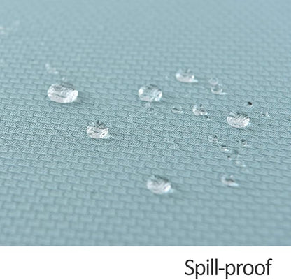 maxmill Textured Tablecloth Stain Resistant Waterproof and Wrinkle Resistant Washable Soft Table Cloth, Fabric Table Cover for Dining Room and Outdoor Use, Rectangle 60 x 120 Inch, Dusty Blue