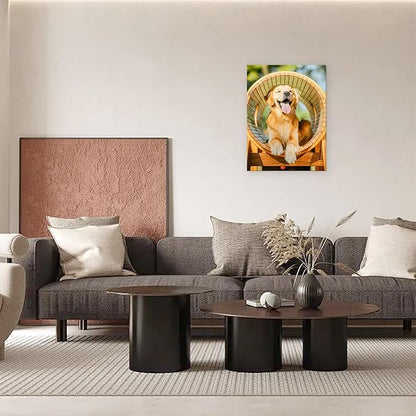 DBLAKI Personalized Custom Canvas Prints - Custom Framed Canvas Prints With Your Photos,Printed Photo To Canvas Wall Art Ideal for Home Decor Gifts Keepsakes 24" x30"