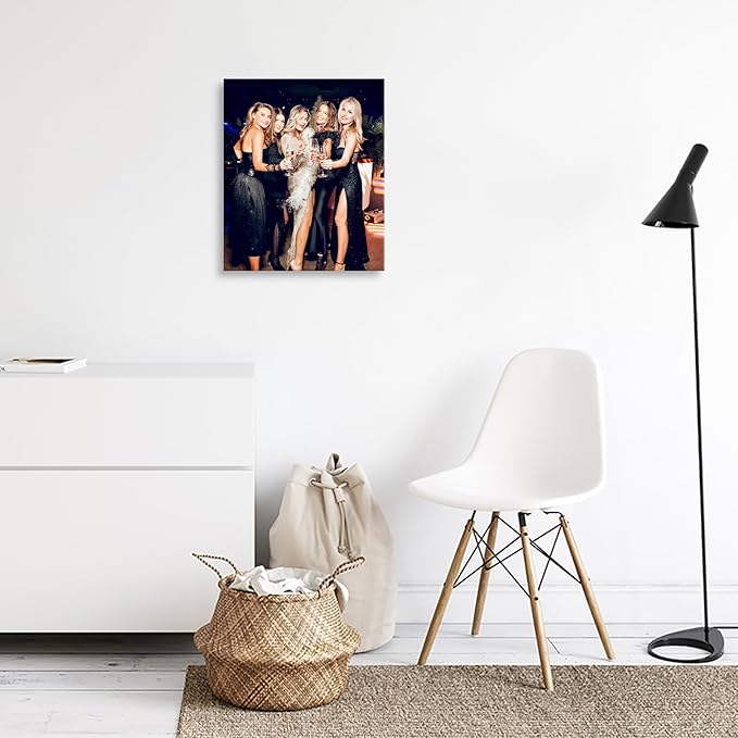 DBLAKI Personalized Custom Canvas Prints - Custom Framed Canvas Prints With Your Photos,Printed Photo To Canvas Wall Art Ideal for Home Decor Gifts Keepsakes 20" x24"