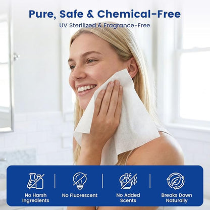 BigOtters 100PCS Compressed Towels, Disposable Face Towels for Travel Cleaning Supplies, Expandable Wipes Tablets Survival Gear and Supplies for Outdoors Camping Hiking Hotel