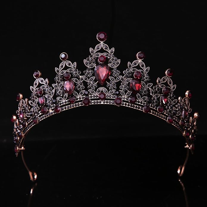 Kamirola - Queen Crown and Tiaras Princess Crown for Women and Girls Crystal Headbands for Bridal, Princess for Wedding and Party（01）
