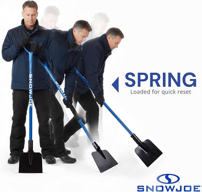 Snow Joe Ice Chopper with 7-Inch Carbon Steel Blade and Shock-Absorbing Handle, 3.2 Lbs - Portable and Lightweight Winter Scraper and Ice Remover for Driveway, Sidewalk, Garage, & Patio, SJEG700