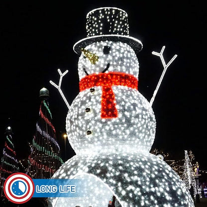 Russell Decor LED Rope Lights Festival Holiday Party Seasonal Christmas Decoration 30ft - 200ft Customized Available (Red, 10)