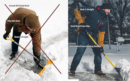 The Snowplow the Original Snow Pusher 30" Wide Model