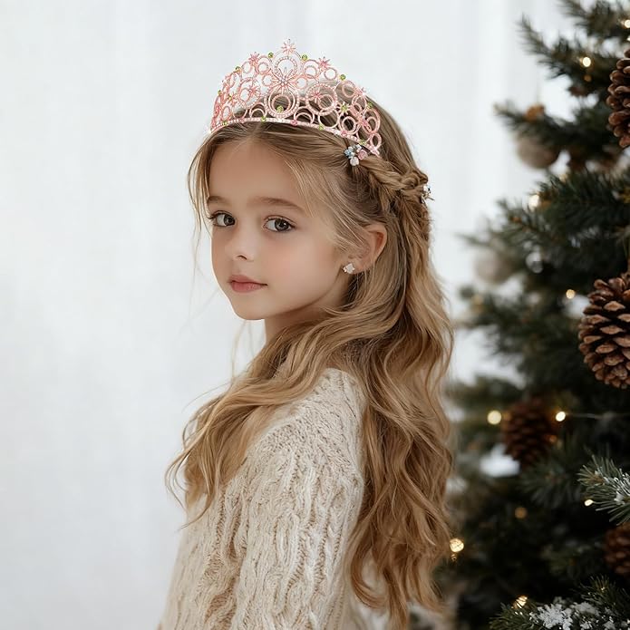 Stellar Crown for Women & Princess Tiaras, Wicth Merch Hat Accessories for Halloween, Bubble Headpiece for Women Party Dress Outfits